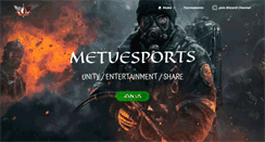 Desktop Screenshot of metuesports.com